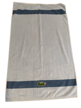 Lacoste Blue Bath towel